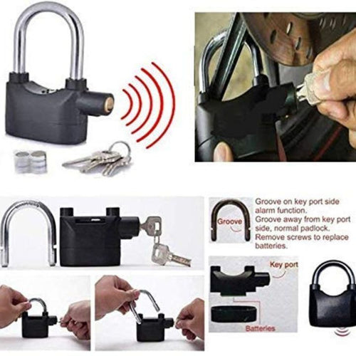 Alarm Security Padlock with Siren
