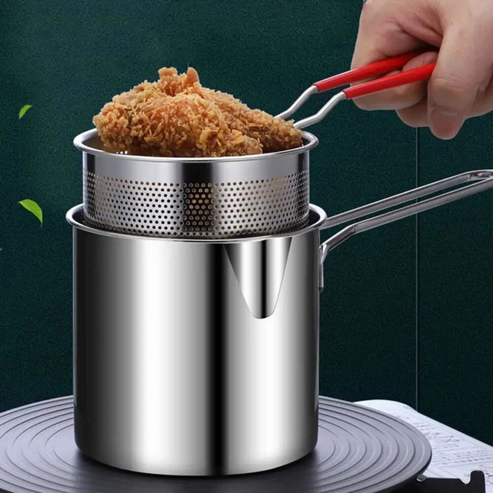 Deep Frying Pot Kitchen Fryer