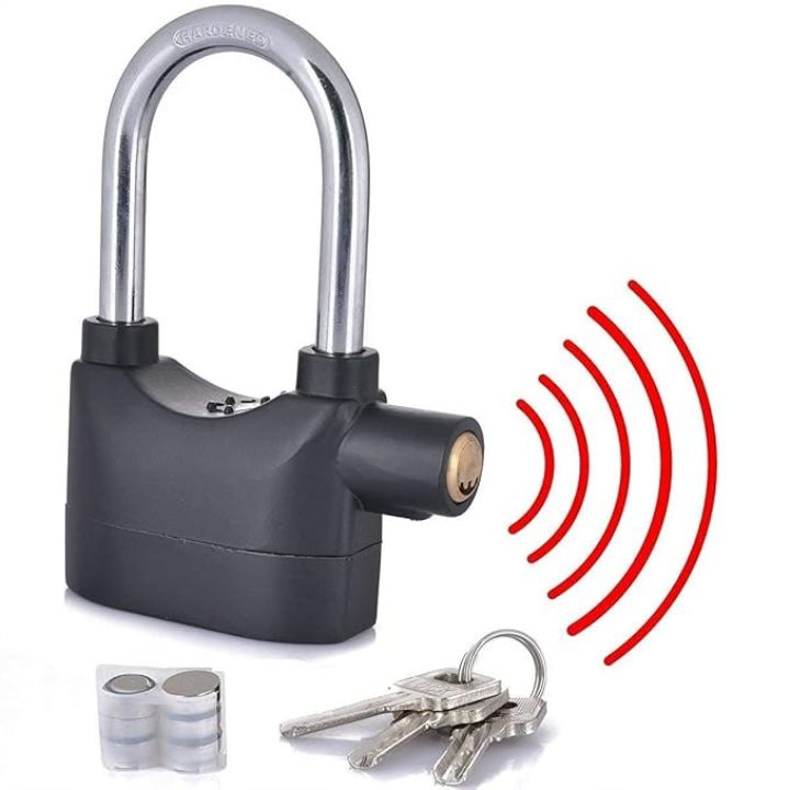 Alarm Security Padlock with Siren
