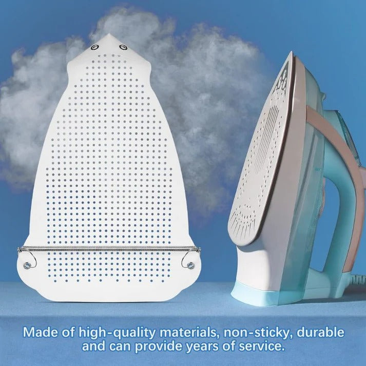 Teflon Iron Cover Protector – Non-Stick Heat Resistant Iron Shoe Cover for Safe Ironing, Prevents Burns, Shine Marks & Fabric Damage