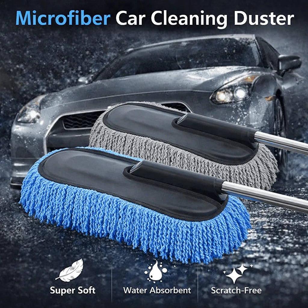 Premium Microfiber Car Duster – Scratch-Free Dust Remover for Interior & Exterior Cleaning