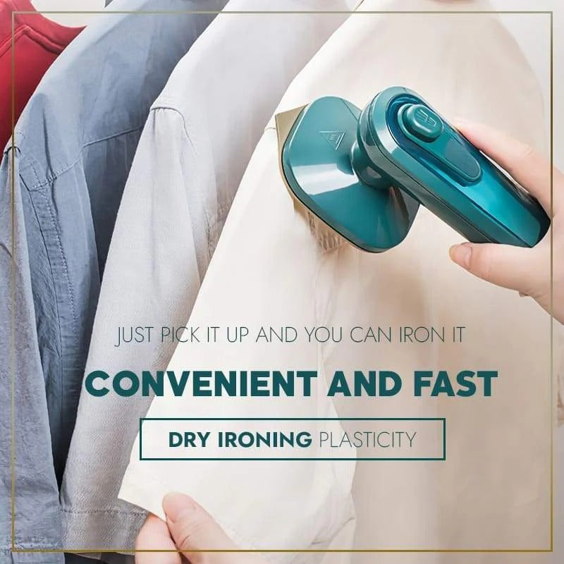 Portable Steam Iron – Compact Travel Garment Steamer for Wrinkle-Free Clothes