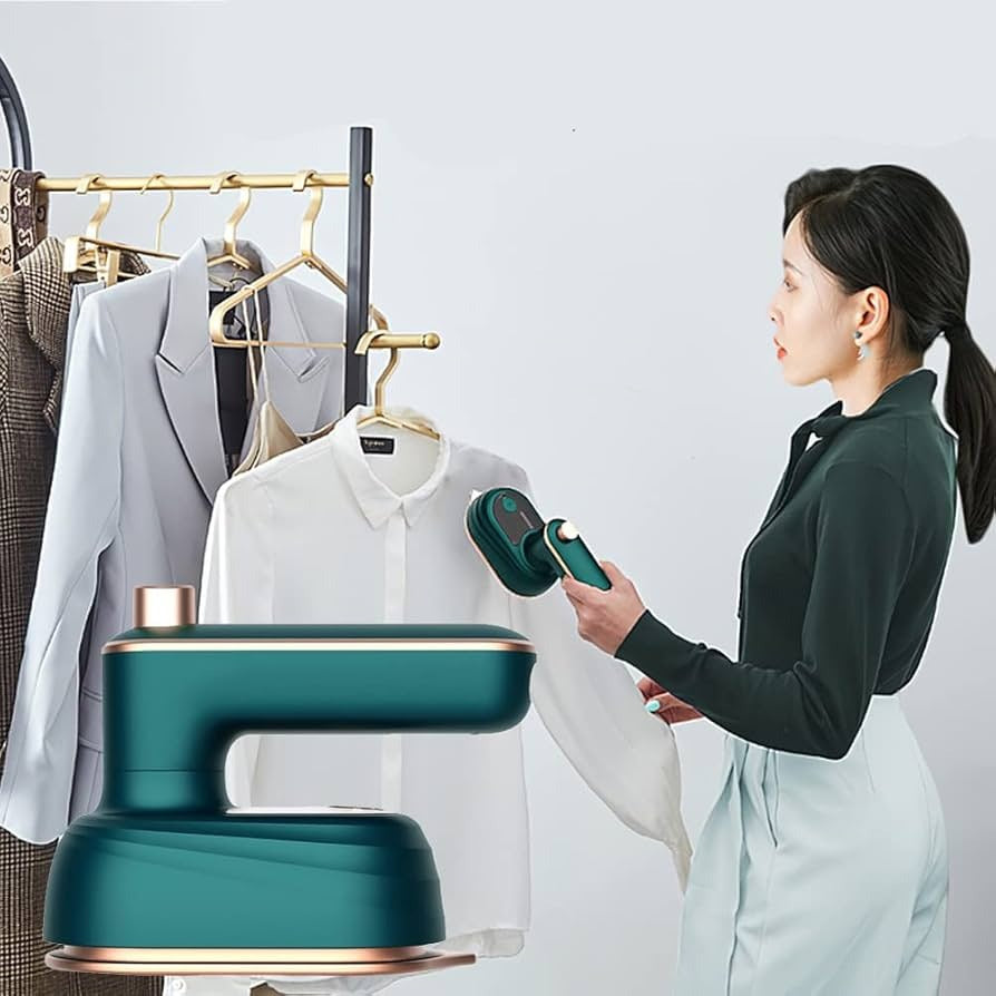 Portable Steam Iron – Compact Travel Garment Steamer for Wrinkle-Free Clothes