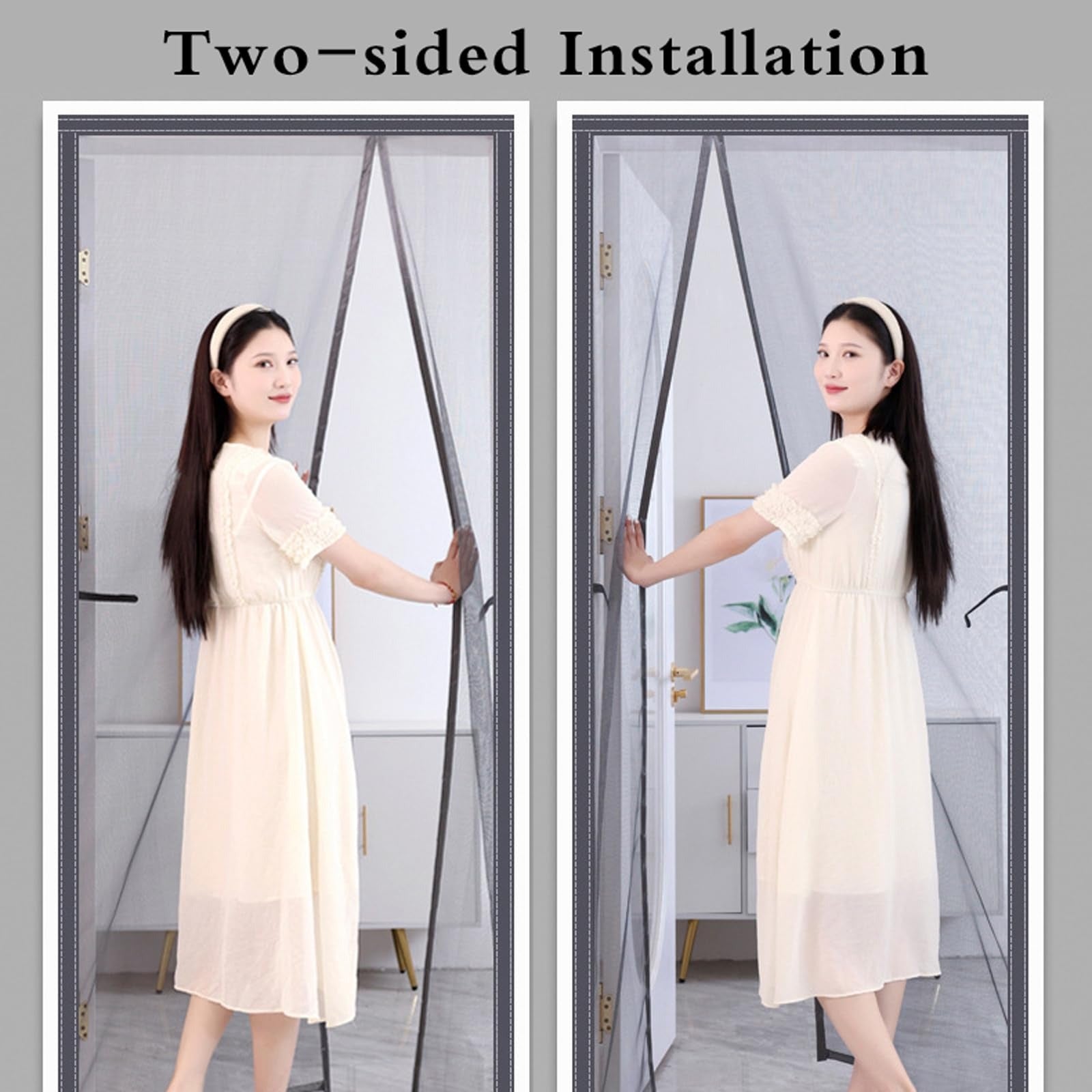 Window Mosquito Net – Stick-On Insect Protection Screen for Home & Office