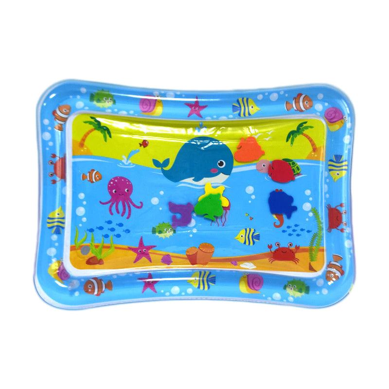 Inflatable Baby Water Play Mat Tummy Time