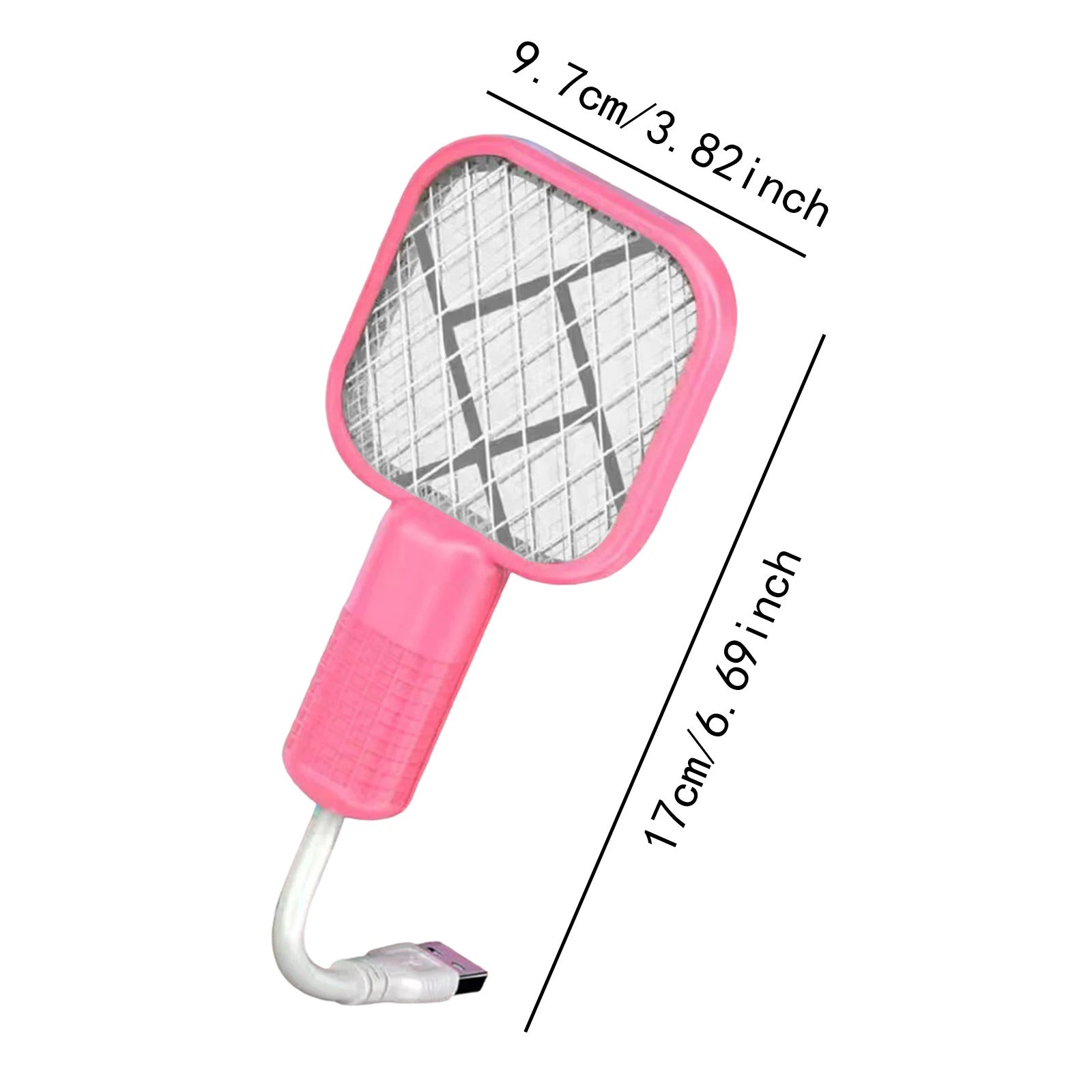 USB Electric Mosquito Killer Racket with UV Trap Light