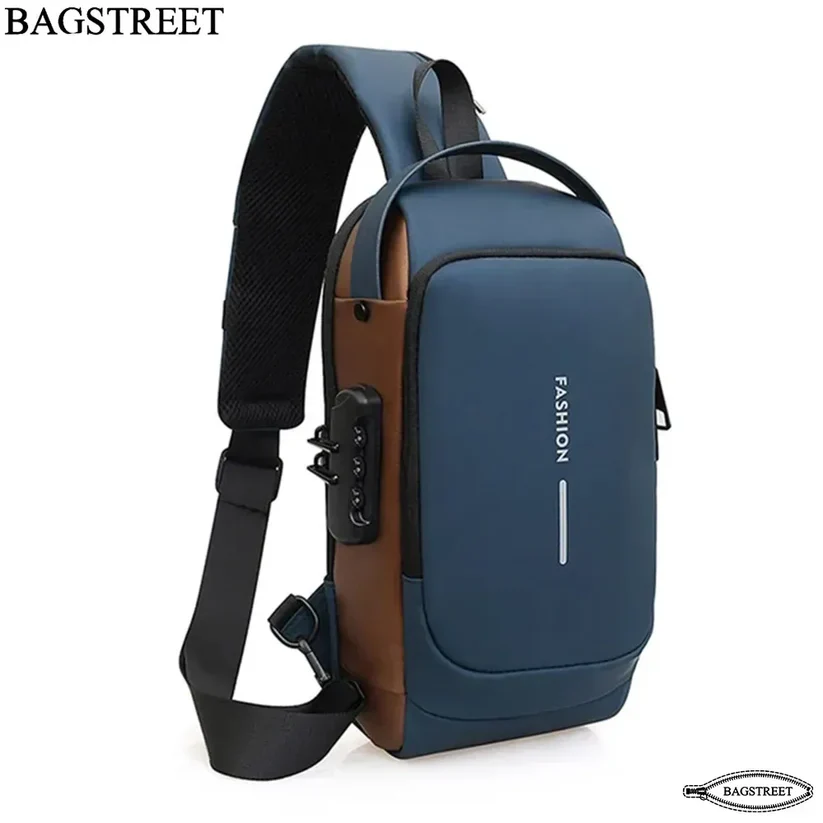 Smart Anti-Theft Sling Backpack with USB Charging Port