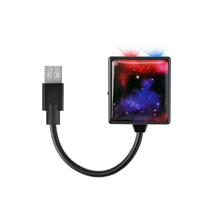 USB Car Roof Star Projector Light Galaxy Night Sky Lamp