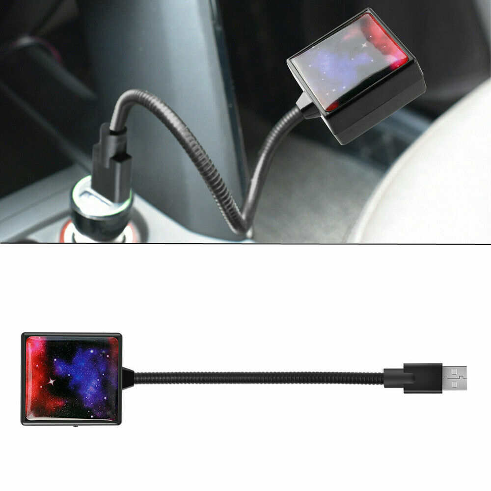 USB Car Roof Star Projector Light Galaxy Night Sky Lamp