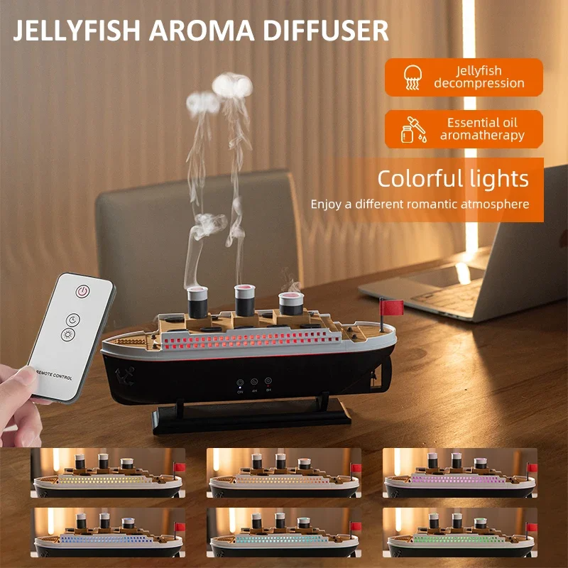 Titanic Ship Jellyfish Aroma Diffuser