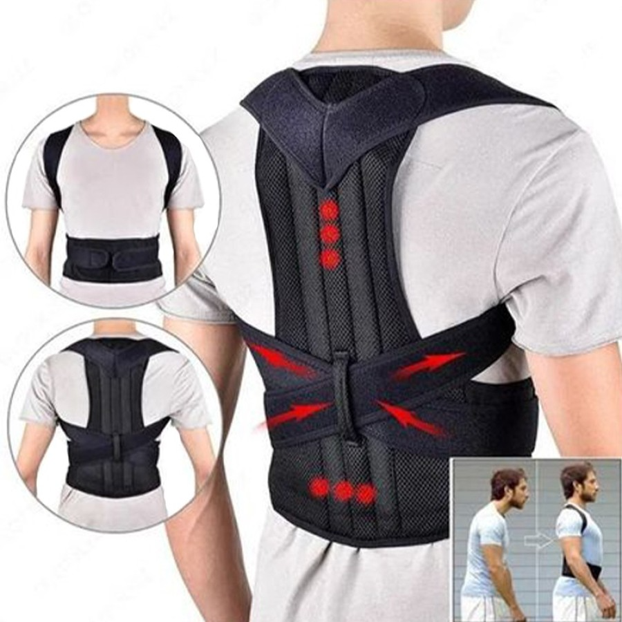 Posture Corrector Back Brace for Men & Women Adjustable Magnetic Support