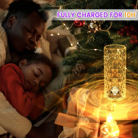 Crystal Diamond LED Lamp