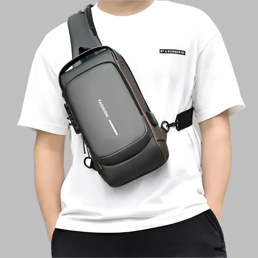 Smart Anti-Theft Sling Backpack with USB Charging Port