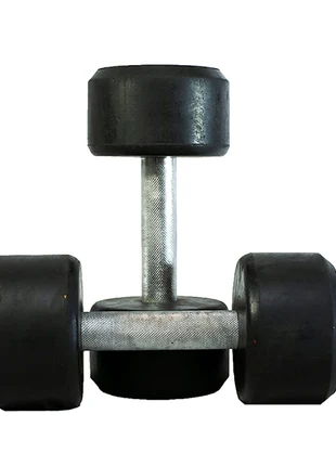 Rubber Coated Dumbbell Pair Tango Sports