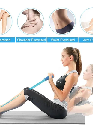 4 Tube Resistance Band Tummy Trimmer