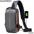 Smart Anti-Theft Sling Backpack with USB Charging Port
