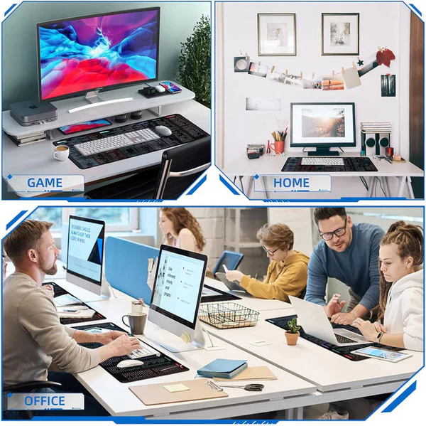 Work Smarter Desk Mat