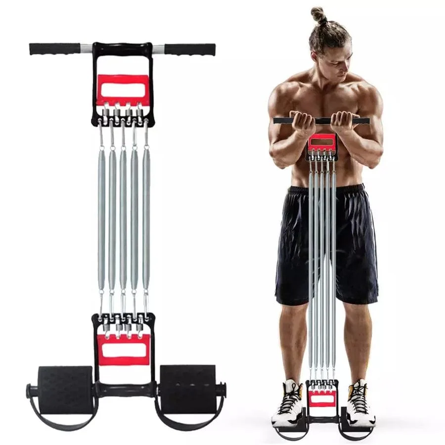 Build Your Best Body 3-in-1 Spring Exerciser for Chest, Arms & Core