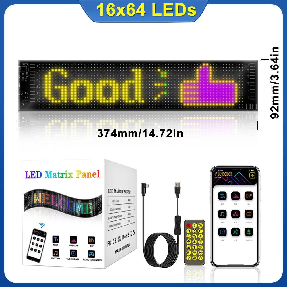 Smart RGB LED Matrix Display Panel