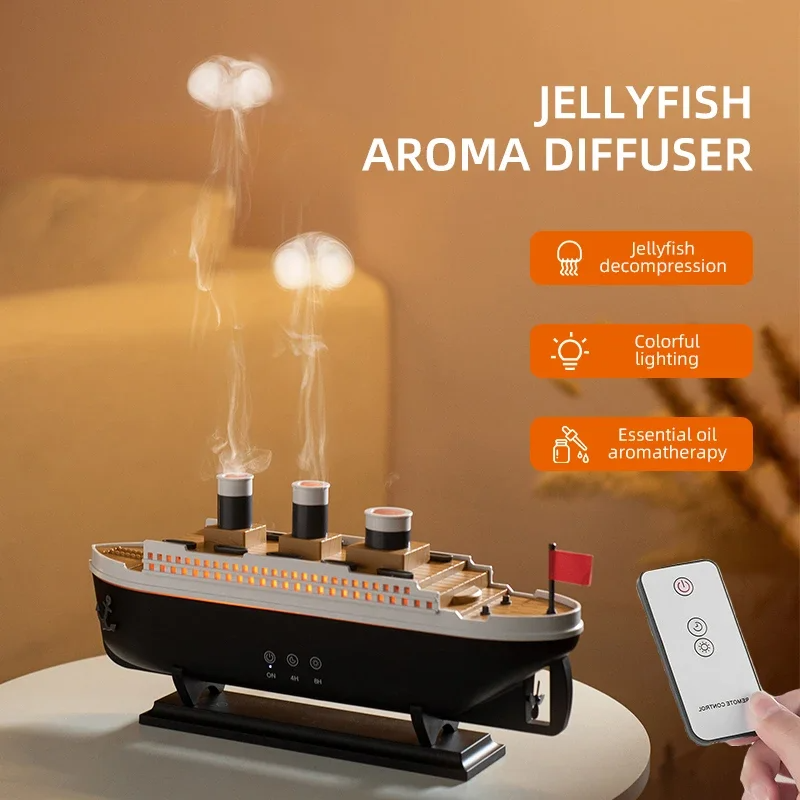 Titanic Ship Jellyfish Aroma Diffuser